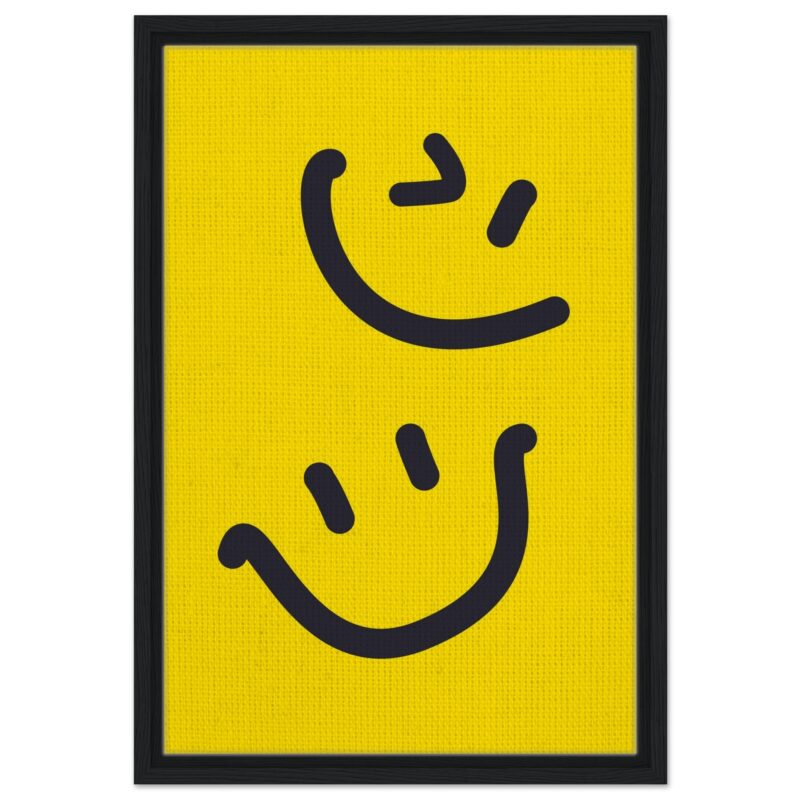 Smile - Smiley Face Wall Art
